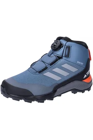 adidas Terrex Winter Mid Boa Rain.RDY Hiking Shoes, Scarpe da Trekking Unisex-Adulto, Wonder Steel/Grey/Semi Impact Orange, 32 EU