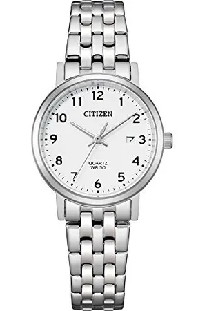 Citizen Orologio Analogo al Quarzo Donna con Cinturino in Acciaio Inossidabile EU6090-54A