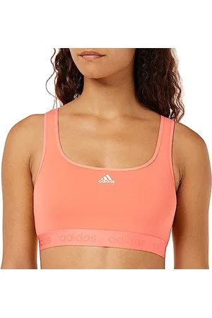 adidas Reggiseno a Bustino - 4A7H11, Bustino Donna, Corallo, XL