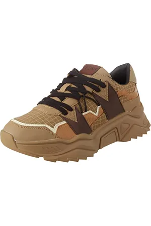 Guess Massa Tech, Sneaker Uomo, Brown, 42 EU