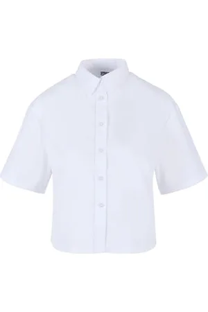 Urban classics Ladies Oversized Shirt Camicia, , XL Donna
