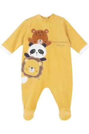 chicco Tutina Con Apertura Patello, In Ciniglia, Pigiama Unisex - Bimbi 0-24, , 6 mesi