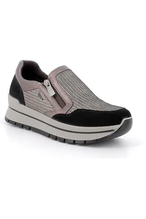 IGI&CO Donna Anika, Scarpe da Ginnastica, Nero-Bronzo, 37 EU
