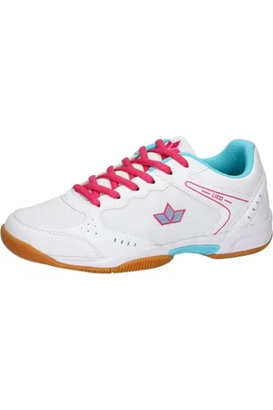 LICO Speed Indoor, Scarpe da Ginnastica Donna, Bianco, Rosa, Turchese, 39 EU