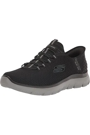 Skechers Summits High Range, Sneaker Uomo, Nero (Black Charcoal), 45 EU Larga