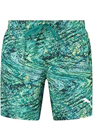 PUMA Shorts Pantaloncini, (Green Mashup), XXL Uomo