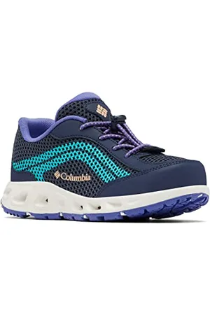 Columbia Youth Drainmaker 4 scarpe per sport acquatici da Unisex - Bambini e ragazzi, Blu (Nocturnal x Geyser), 39 EU