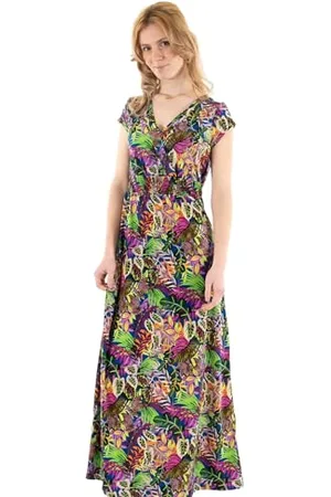 Morgan 241-rpalmi Vestito Formale, Multico, 46 Donna