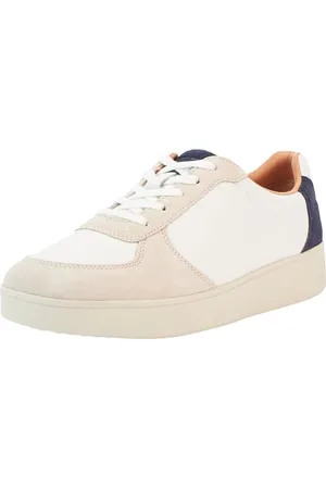 FitFlop Rally Pelle & Suede Nuovo Dispositivo, Scarpe da Ginnastica Donna, , 36 EU
