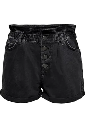 ONLY Onlcuba Life Paperbag DNM Shorts Noos Pantalocini Denim, , XL Donna