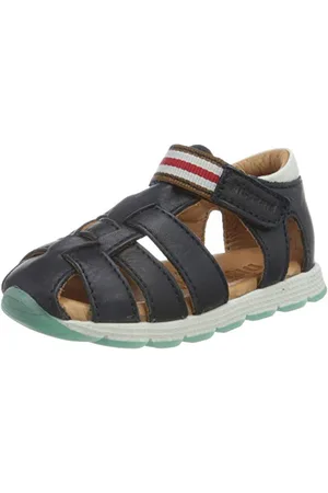 Bisgaard Cali, Sandali a Punta Chiusa Unisex-Bambini, Blu (Navy 1402), 30 EU