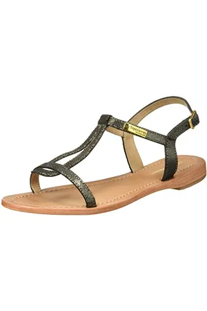 Les Tropéziennes par M Belarbi Hamat, Sandali con Chiusura sul Retro Donna, Nero (Noir Irise 555), 36 EU