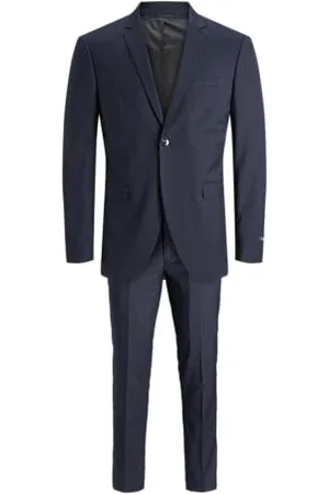 JACK & JONES Jprsolar Suit Noos Jnr, Costume elegante per Bambini e Ragazzi, Marino Scuro, 152 EU