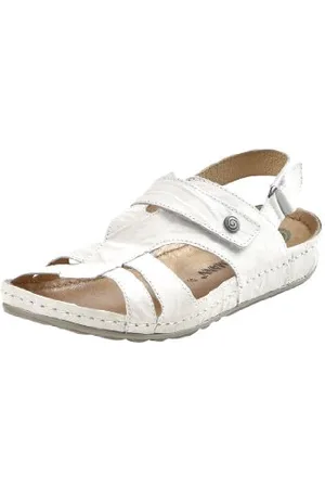 DR. BRINKMANN 710633, Scarpe col Tacco con Cinturino a T Donna, Bianco (Weiß (Weiß 3), 38
