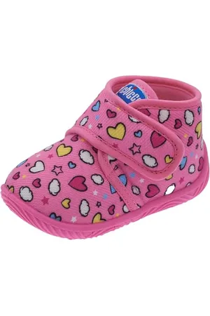 chicco Pantofola casa e asilo (1), Bambina e ragazza, Rosa (7), 18, Designed in Italy