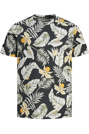 JACK&JONES JUNIOR Jjchill AOP Tee SS Crew Neck Jnr T-Shirt, , 128 Bambini e Ragazzi