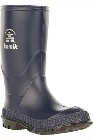 Kamik EK6149 Stivali Unisex - bambino, Blu (Blau (NAK)), 37