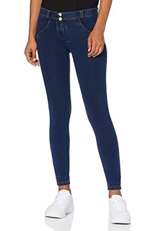 Freddy Pantalone WR.up® Superskinny Vita E Lunghezza Regular in Jersey Scuro, , Large