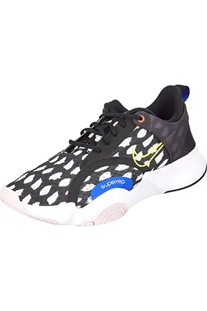 Nike M SUPERREP Go 2, Sneaker Uomo, Black/Yellow Strike-White-Racer Blue, 45 EU