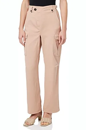Pinko CORDATA Cargo Gabardina Morbid Pantaloni, , 40 Donna