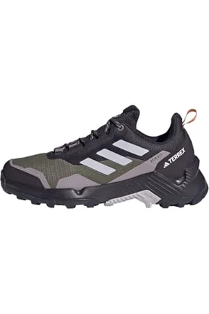 adidas Eastrail 2.0 Rain.RDY Hiking Shoes, Scarpe da Trekking Donna, Olive Strata/Silver Dawn/Amber Tint, 36 EU