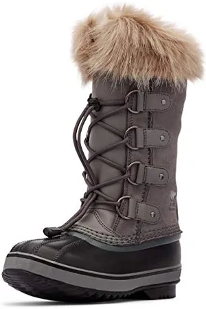 sorel Joan Of Arctic Boot WP, Stivali da Neve Invernali, Unisex - Bambini e ragazzi, Quarry 2023, 37 EU