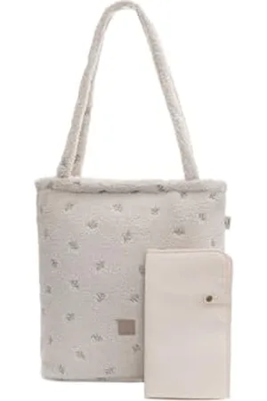 Jollein Borsa shopper , 100% poliestere, borsa per passeggino, borsa multifunzione, , 43 cm x 2 cm x 34 cm, Contemporaneo