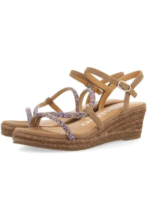 Gioseppo Tresco, Sandalo Espadrillas con Zeppa Donna, , 39 EU