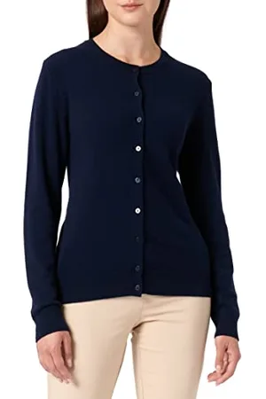 Benetton Maglia Coreana M/L 1002d5485, Maglione Cardigan Donna, , S