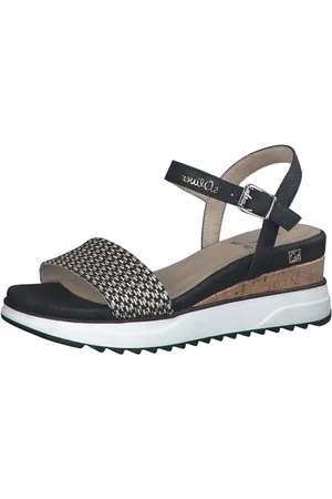 QS by s.Oliver 5-28708-42, Sandali con Zeppa Donna, , 40 EU