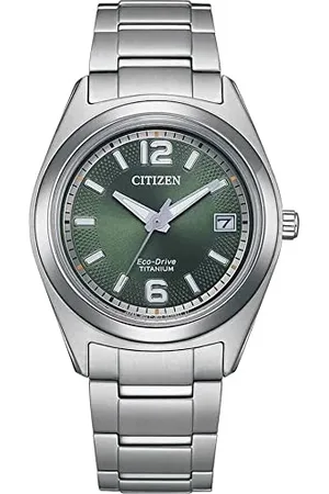 Citizen Orologio Analogo al Quarzo Giapponese Donna con Cinturino in Titanio FE6151-82X