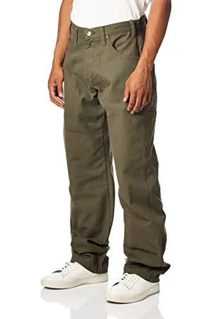 Dickies Jeans da Carpentiere da Uomo, vestibilità Comoda, Color Anatra sabbiata, , 38W/34L, , W38 / L34