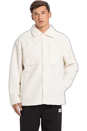 Fila Giacca Sherpa Berane, Egret, M Uomo
