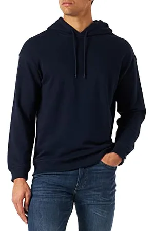Benetton Maglia C/CAPP. M/L 3J68U2001 Felpa con Cappuccio, , XL Uomo