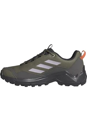adidas Terrex Eastrail Gore-Tex Hiking Shoes, Scarpe da Trekking Donna, Olive Strata/Silver Dawn/Amber Tint, 38 EU