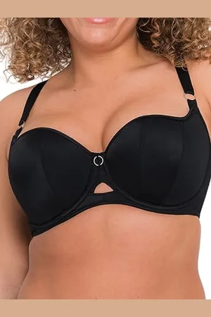 Curvy Kate Boost Me Up Reggiseno a Balconcino, Black, 40FF Donna