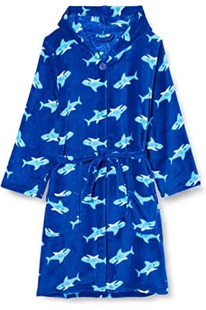 Playshoes Accappatoio in pile per bambini, Vestaglia Unisex - Bambini e ragazzi, , 134/140