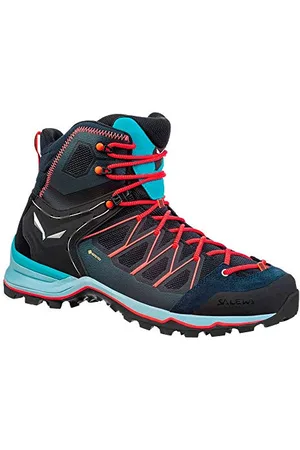 Salewa Mountain Trainer Lite Mid Gore-Tex Scarpone da Trekking da Donna, Blu, 7.5