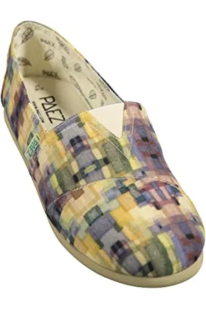 Paez Classic Print Watercolour, Espadrillas Donna, Amarillo, 37 EU