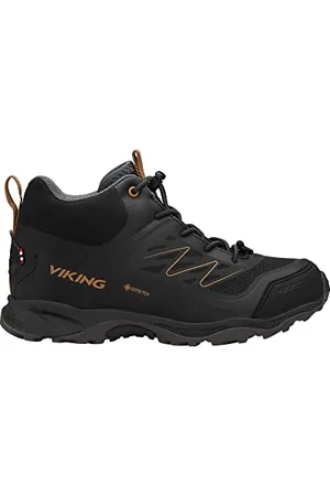 Viking Ti​n​d​ Mi​d​ GTX, Scarpe da Passeggio Unisex - Bambini e ragazzi, (Black), 29 EU