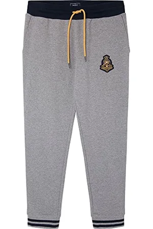 Hackett HERITAGE TIPPED JGR, Pantaloni Casual, Uomo, (Grey Marl), L
