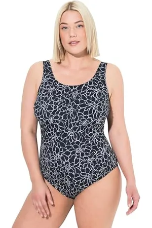Ulla Popken Costume Da Bagno, Costume intero Donna, , 54