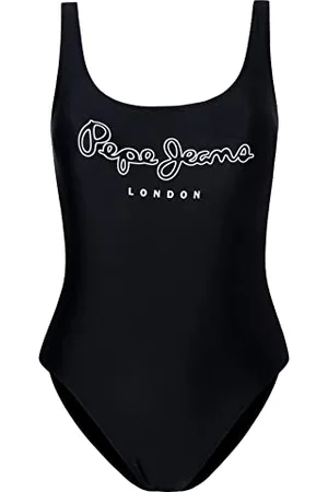 Pepe Jeans Olena, Costume intero Donna, (Black),XS