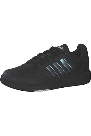 adidas Hoops, Sneakers Unisex-Adulto, Nero (Core Black/Core Black/Ftwr White), 36 EU