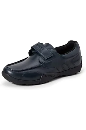 Geox Bambino J W.Snake Moc B Mocassini Bambini e ragazzi, Blu (Navy), 27 EU