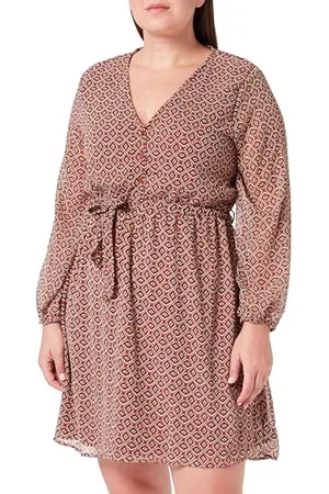 ONLY Onlcera 3/4 Abito Corto Wvn Noos Vestito, , M Donna