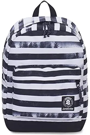 Invicta S.P.A. Zaino, Carlson, e Bianco, Tasca Porta Pc Padded, a mericano 27 Lt, Taglia Unica
