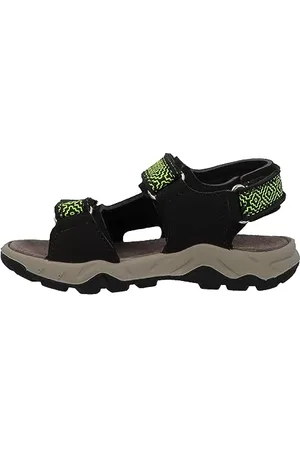 Lurchi 74l8193003, Sandali, Nero/Verde, 32 EU