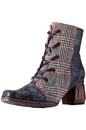LAURA VITA Gocalo 02, Stivaletti Donna, (Bleu Bleu), 35 EU