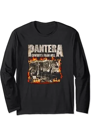 Pantera Cover Fire ufficiale Cowboys From Hell Maglia a Manica